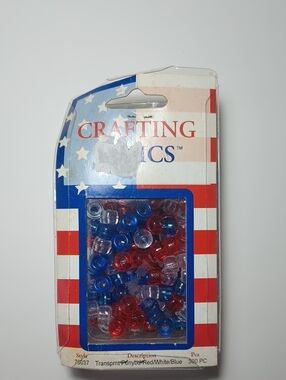 3/$15 Transparent Pony Beads 300pc Westrim Crafts 048492896398 76037-8E-401